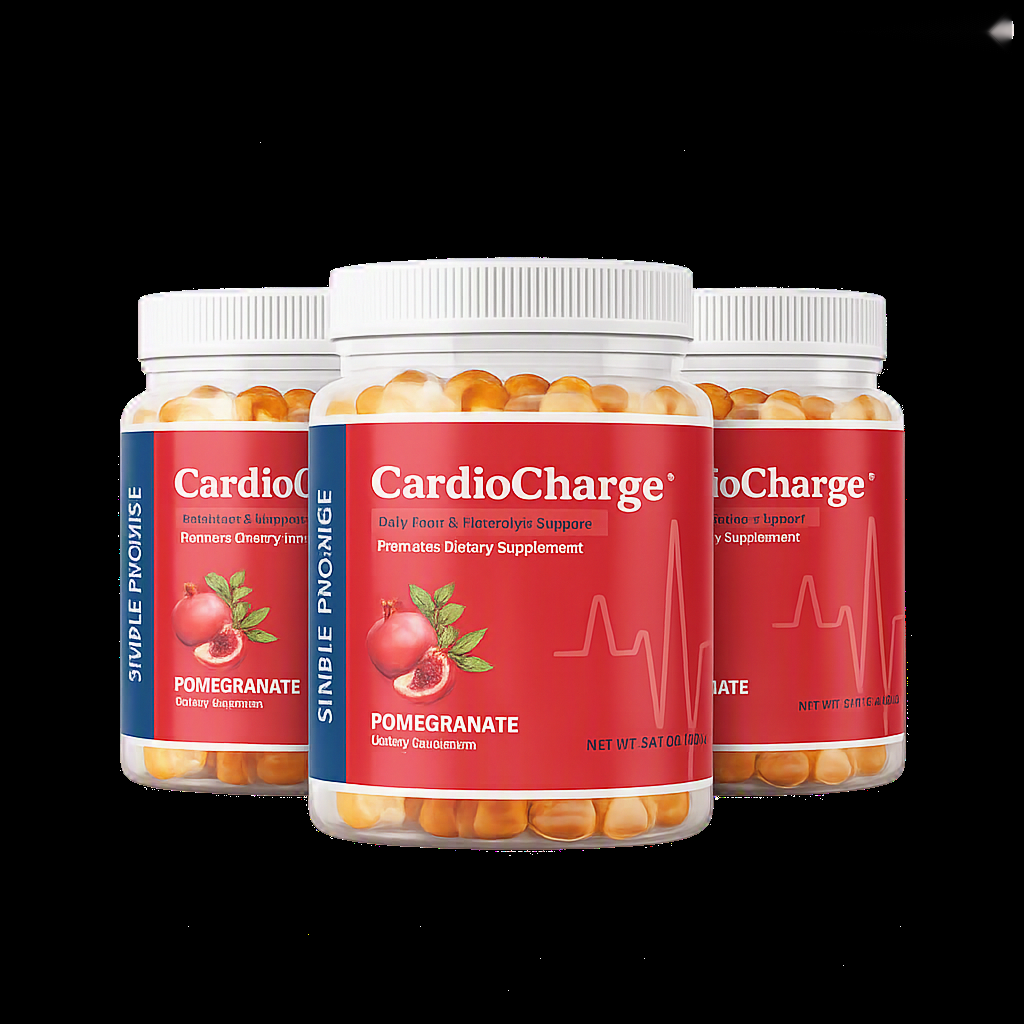 CardioCharge™ heart support — 3 jars